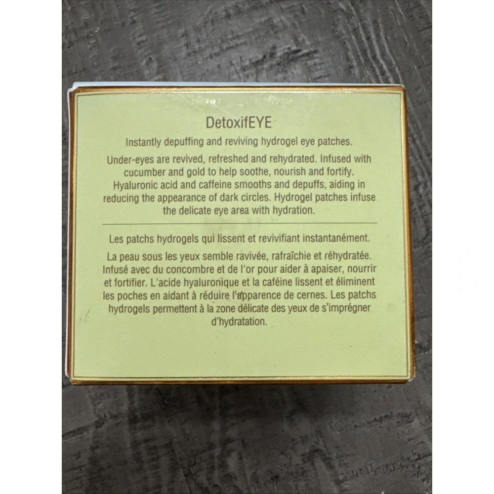 Pixi DetoxifEYE Cucumber Depuffing Eye Patches‎ 30 Pairs New Skintreats Caffeine